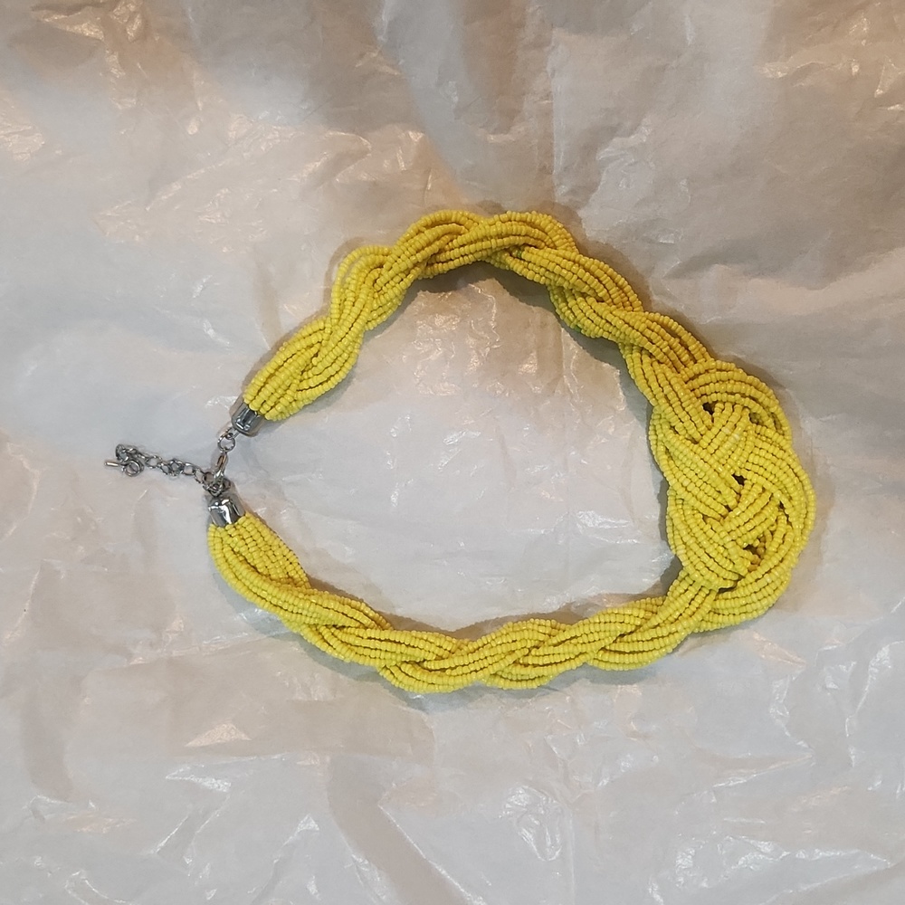 Yellow Chunky Necklace
